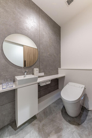 株式会社アッシュプランニング　クリニックのトイレ施工事例
